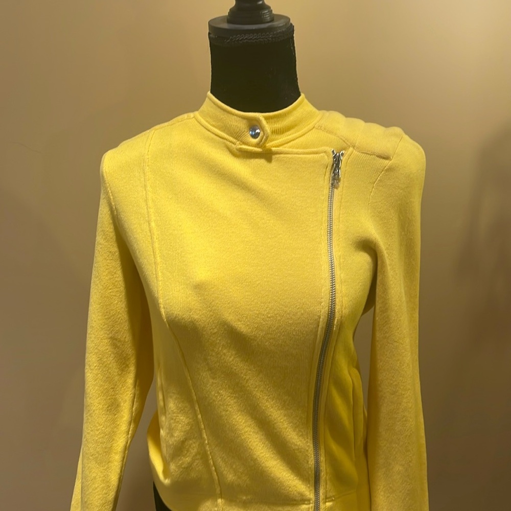 LAUREN Ralph Lauren Petite Sweater, Yellow, New Without Tags